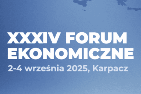Plakat XXXIV Forum Ekonomicznego.