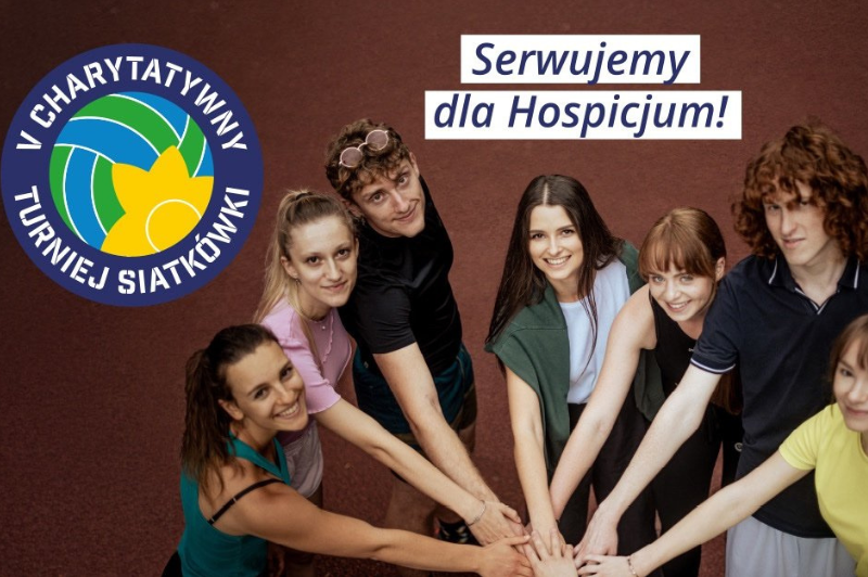Plakat 5. Charytatywnego Turnieju Siatkówki.